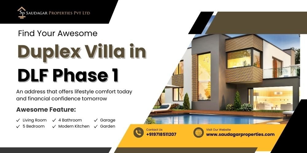 Duplex Villa in DLF Phase 1