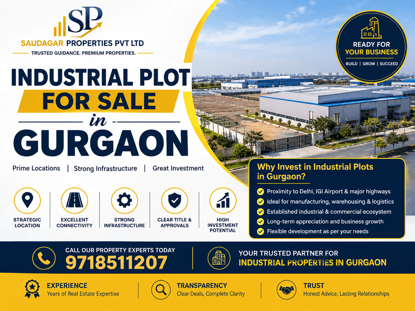 Industrial Plot for Sale in Gurgaon