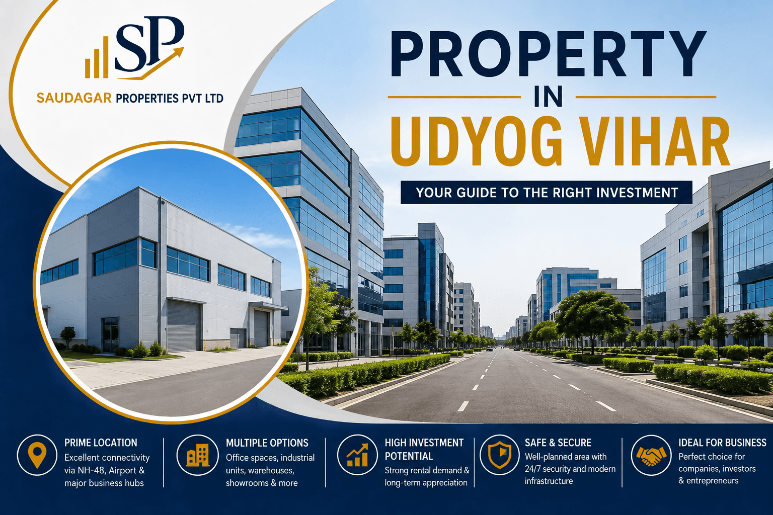 Property in Udyog Vihar: Types, Benefits, Prices and Buying Guide